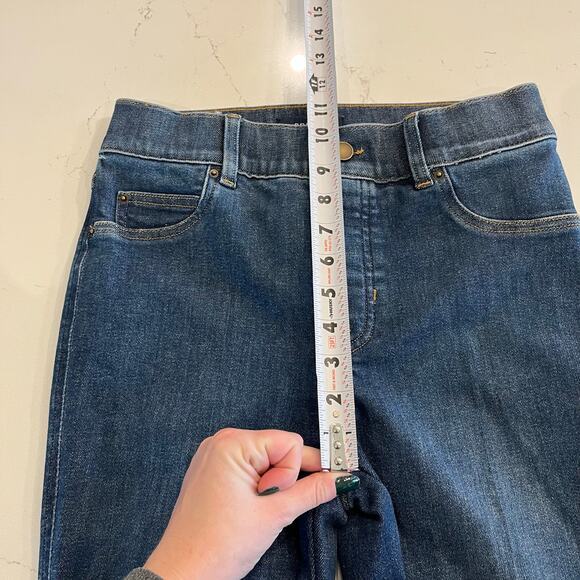 NWT Spanx SPANXshape EveryWear Flare Jeans in Authentic Blue Size Small - Picture 10 of 12